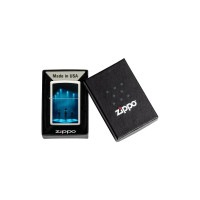 Зажигалка Zippo Aliens Design с покрытием Glow In The Dark Green, 38x13x57 мм 49487