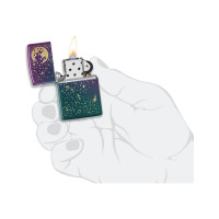 Зажигалка Zippo Starry Sky с покрытием Iridescent, 38x13x57 мм 49448