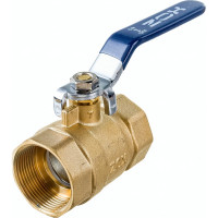 Шаровой кран ZOX 1 1/2'' вн/вн., рукоятка 520860