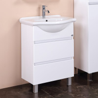 Тумба Onika Элита 60 напольная белая 106120