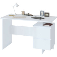 Письменный стол СОКОЛ белый СПм-19 СПм19Б СПм19Дсб