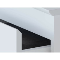 Письменный стол СОКОЛ белый СПм-19 СПм19Б СПм19Дсб