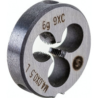 Плашка ИНСТУЛС М4.0x0.5x20x5 9ХС 6g 2650-1528 лев ГОСТ 9740-71 00001378366