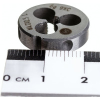 Плашка ИНСТУЛС М4.0x0.5x20x5 9ХС 6g 2650-1528 лев ГОСТ 9740-71 00001378366