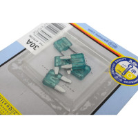 Флажковые предохранители Alca мини 30 А, 5 шт. в блистере 670700