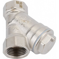 Сетчатый фильтр STI латунный Y-образный Ду15 Ру20 муфтовый уплотнение фторопласт D260-00667 412