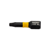 Набор торсионных намагниченных бит TORX (10 шт; 25 мм; S2) WURZ 4230
