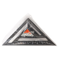 Угольник Sturm 300мм, алюминиевый сплав, чёрная оксидация, белая шкала,  2020-07-300