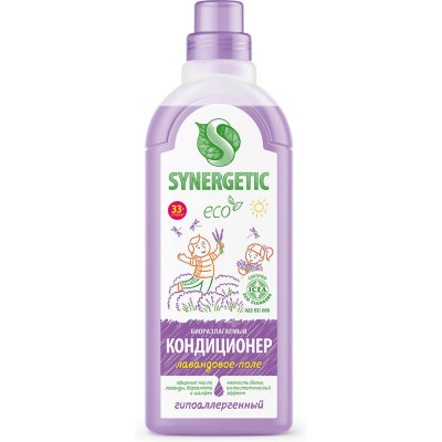 Кондиционер для белья SYNERGETIC ЛАВАНДОВОЕ ПОЛЕ 1 л 4623722258205 110104/8