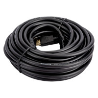 Кабель HDMI Cablexpert 19M/19M, v2.0, медь, позол.контакты, экран, 2 фер.кольца, 10м, черный, пакет, HDMI CCF2-HDMI4-10M