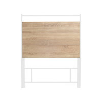 Складной компьютерный стол GreenWeen 800 мм, белый/дуб бардолино GW-PCT800W