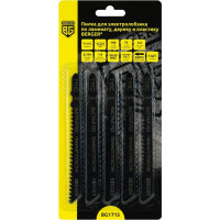 Пилка Berger BG для эл.лоб. лам-т, дер.и пласт. T111C, быстр.рез 5 шт, шаг 3.0 мм, 100x75 мм BG1715