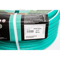 Поливочный армированный шланг REDO Premium Mint пятислойный, 1/2", 50 м 611250