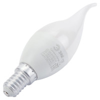 Светодиодная лампа ЭРА LED BXS-8W-827-E14 R диод, свеча на ветру, 8Вт, теплый свет, E14 10/100/2800 Б0051853
