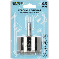 Коронка алмазная по керамике, плитке и стеклу 45 мм Diamond Industrial DIDCBC045