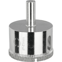 Коронка алмазная по керамике, плитке и стеклу 45 мм Diamond Industrial DIDCBC045