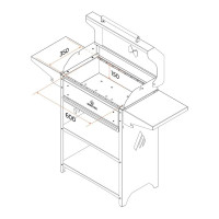 Мангал GRATAR Family Optima BBQ FOBn 2001