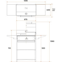 Мангал GRATAR Family Optima BBQ FOBn 2001