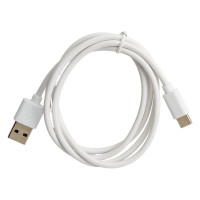 Кабель для зарядки Nord-Yada Android USB-TYPE C 3А 1м белый (PVC) 908962