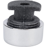 Зеркалодержатель Локри хром, пластик-металл, d 17 мм, 4 шт. ЗПМ20