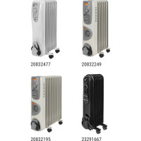 Масляный обогреватель TDM ELECTRIC МО-9ТВ, 2000 Вт, 9 секций, вентилятор, регулировка мощности 800/1200/2000+400 Вт, термостат, SQ2501-0912