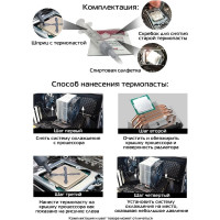 Термопаста STEEL Frost Diamond Game-X STP-5, 3 г
