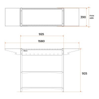 Мангал Professional Standart GRATAR PS 3000