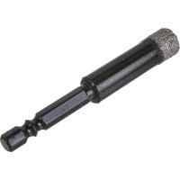 Коронка алмазная по керамограниту 12 мм PROFI 1/4 SKRAB 31112