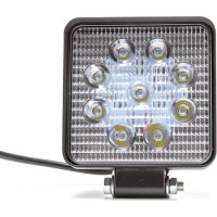 Фара рабочего света Автоэлектрика LED квадратная, направленный (дальний) свет 09.1927