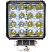 Фара рабочего света Автоэлектрика LED квадратная, направленный (дальний) свет 09.1884
