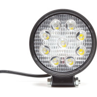 Фара рабочего света Автоэлектрика LED круглая, рассеянный (ближний) свет 09.1926