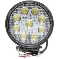 Фара рабочего света Автоэлектрика LED круглая, рассеянный (ближний) свет 09.1878
