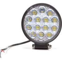 Фара рабочего света Автоэлектрика LED круглая, рассеянный (ближний) свет 09.2008
