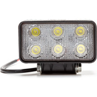 Фара рабочего света Автоэлектрика LED прямоугольная, рассеянный (ближний) свет 09.1941