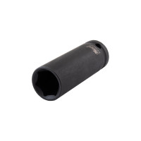 Головка ударная 6-гранная удлиненная 19 мм, 1/2"DR KRAFT KT 702057