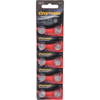 Элемент питания Спутник ALKALINE BATTERY AG13/10B, Спутник, 10 шт
