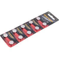 Элемент питания Спутник ALKALINE BATTERY AG13/10B, Спутник, 10 шт
