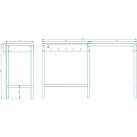 Мангал с приставным столом GRATAR МАН 150