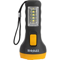 Светодиодный ручной фонарь ТРОФИ UB-101 универсальный на батарейках 1Вт 1 SMD+4 LED 1хAA Б0054034