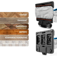 Вертикальный паровой пылесос KITFORT КТ-556