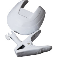 Настольный бытовой вентилятор RIX RDF-1500WB, прищепка и основание, цвет белый, 15Вт 42556