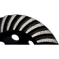 Алмазная шлифовальная чашка ТУРБО по бетону 125 мм Росомаха 123125