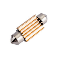 Автолампа SKYWAY диод T11(C5W) 12V 21SMD диодов, 1-конт. 36мм белая салон S08201486