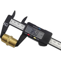 Ниппель латунный пневмо 1/2" НР, 5 шт HG 1644736