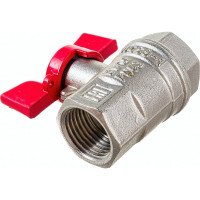 Шаровой кран VALFEX PREMIUM для воды, 1/2" ВР/ВР, бабочка VF.217.NB1.012.PREMIUM
