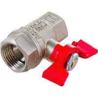 Шаровой кран VALFEX PREMIUM для воды, 1/2" ВР/ВР, бабочка VF.217.NB1.012.PREMIUM