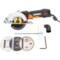 Компактная дисковая пила WORX 500 Вт, 120 мм, кейс WX439