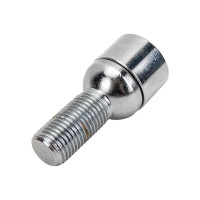 Болты секретки M14x1,50x28 мм, Сфера вращ 2 кл хром 004, 4 шт SKYWAY S10701004