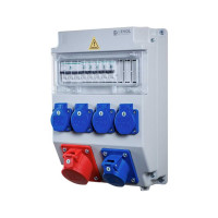 Щит с розетками навесной Combox 11 EVOL 0102-013-1