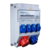 Щит с розетками навесной Combox 11 EVOL 0102-013-1